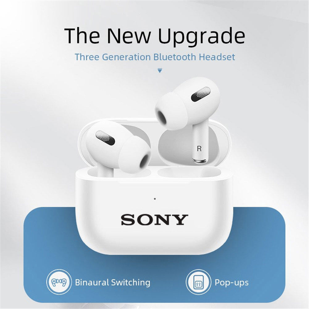 Remix Digital SONY Pro 3 TWS Wireless Earbuds Bluetooth 5.0 Earphones Wireless Sport Headset Noise Reduction Headphone With Mic For Android And IOS Mobile Phone